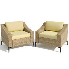 Dextrus Wicker Outdoor Patio Deep