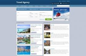 travel agency web templates phpjabbers