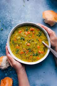 vegetarian split pea soup recipe