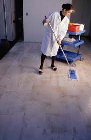how to clean vct floors after installation