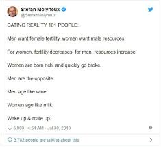 Stefan molyneux is the founder and host of freedomain, the largest and most popular philosophy show in the world. Misogynist Guy Shares Dating 101 Reality Facts For Women To Follow