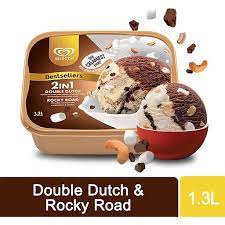 Selecta Ice Cream Double Dutch And Rocky Road gambar png