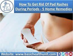 pad rashes during periods