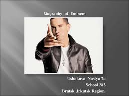 Eminem Online Presentation