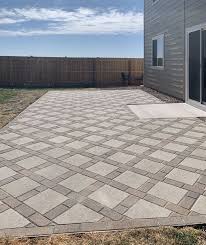 Paver Patio On A 45 Outdoor Living