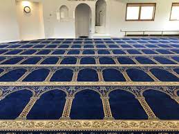 royal blue hira masjid carpet mosque