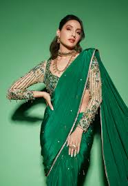 nora fatehi look this gorgeous in a saree