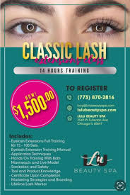 best clic eyelash extension training