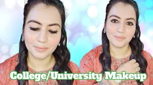 college university makeup tutorial