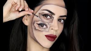 mask optical illusion makeup you