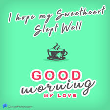 good morning love messages cards wishes