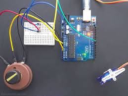 arduino servo motor interfacing with