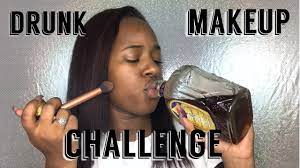drunk makeup challenge fail