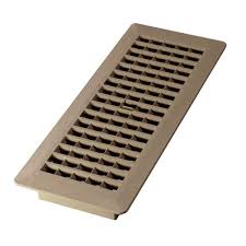 decor grates pl412 ta 4 inch by 12 inch plastic floor register taupe