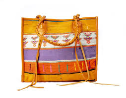 moroccan carpet leather bag simply