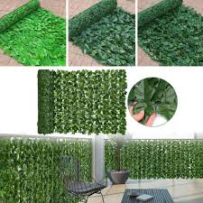 ivy mat fence artificial plant grass