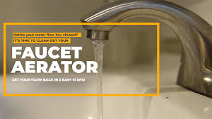 how to clean your faucet aerator zn