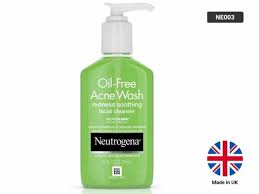 neutrogena oil free acne wash redness