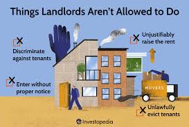 4 things landlords are not allowed to do