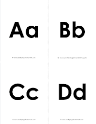 printable alphabet flashcards