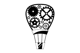 Steampunk Hot Air Balloon Svg Cut File By Creative Fabrica Crafts Creative Fabrica