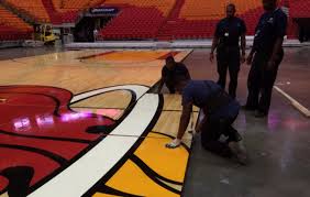 flooring for nba basketball courts