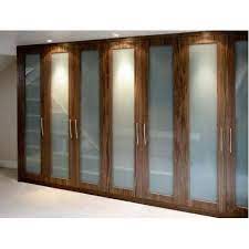 Frosted Glass Bedroom Wardrobe Size 8