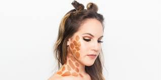 best giraffe costume makeup tutorial