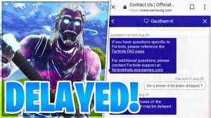 The fortnite galaxy skin leaked earlier this week ahead of it officially getting announced on thursday. The Galaxy Skin Redemption Is Delayed Fortnite Youtube