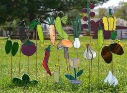 Stained Glass Garden Stake Patterns