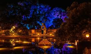 see brookgreen gardens in the glow of