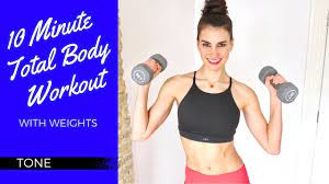 total body workout with weights