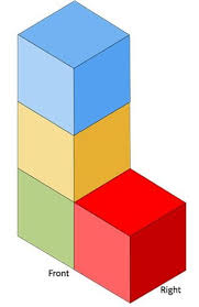 Which Isometric Drawing Represents This
