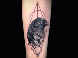 traditional crow tattoo designs
