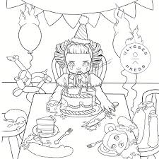 Maybe you would like to learn more about one of these? Melanie Martinez Coloring Pages Coloring Home
