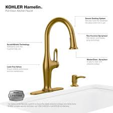 kohler hamelin single handle pull down