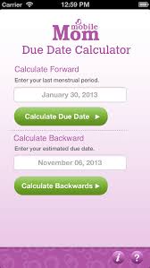 Pregnancy Due Date Calculator My Baby Wheel Countdown Birth Calendar