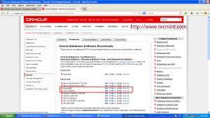 All the tutorial in web i have seen so far include . Download Oracle 11g Release 2 Tecmint Linux Howtos Tutorials Guides