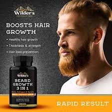 beard growth pills hair grow vitamins