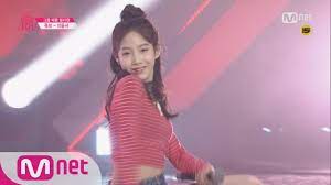 Produce 101] 1:1 EyecontactㅣLee Yoon Seo – Group 2 4MINUTE ♬Hot Issue EP.04  20160212 - YouTube
