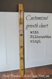 Diy Customized Growth Chart Dawn Nicole