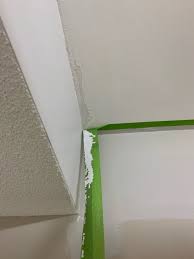 Fix Ceiling Ruined By Painters Tape