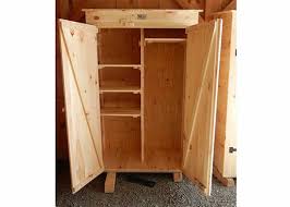 Every garden needs a closet to stow away tools, gloves, and more. Garden Tool Closet Wooden Garden Storage Cabinet
