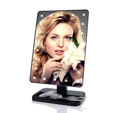 22 led lights touch screen makeup