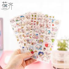 Browse our range of designs or upload your own labels to create a sticker. 6 Hojas Lot Lindo Perro Blanco Pegatina Corea Kawaii Decorativo Para El Cuaderno Scrapbooking School Supplies Tape Decorative Tape For Decortape Tape Aliexpress