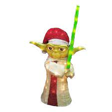 Star Wars 3 D Yoda With Lightsaber