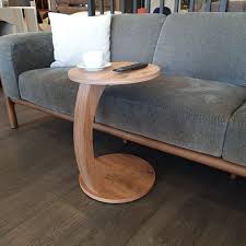 Stylish Sofa Table In Wood Walnut Look