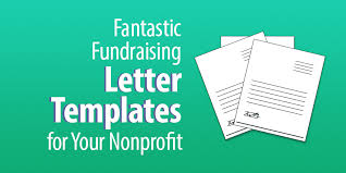 fundraising letter templates