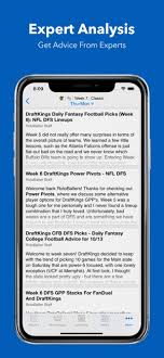 This projection is calculated using chris gimino's formula, and takes numerous factors into account these projections are added daily and may be updated based on league news such as injuries or lineup changes. Daily Fantasy Cheatsheet On The App Store