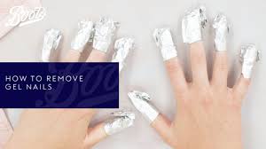 how to remove gel nails at home nail